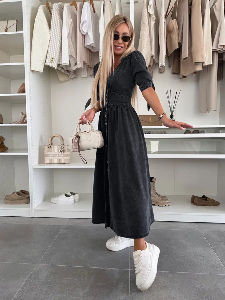 Filina - Radiant Denim Dress