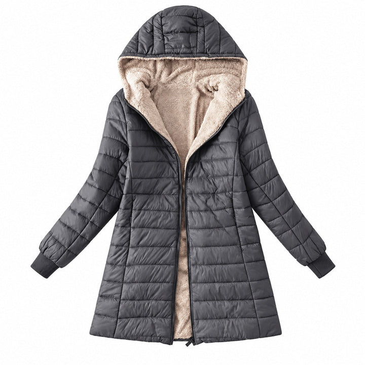 Astriya - Lined Winter Coat With Hoodie
