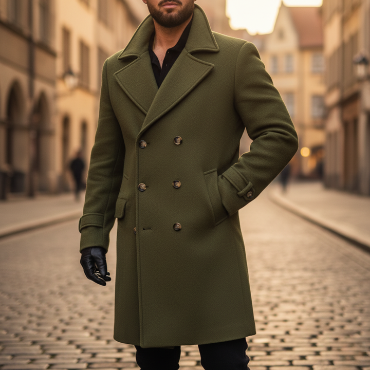 Zohran - Double Breasted Winter Wool Coat