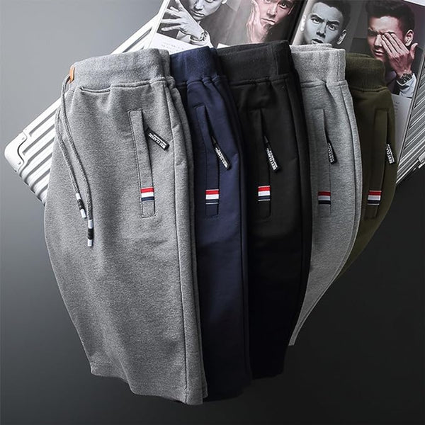Hary - Cotton Shorts With Zipper Pockets