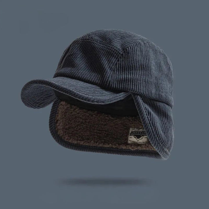 CozyFlaps - Ribbed Cap With Earflaps