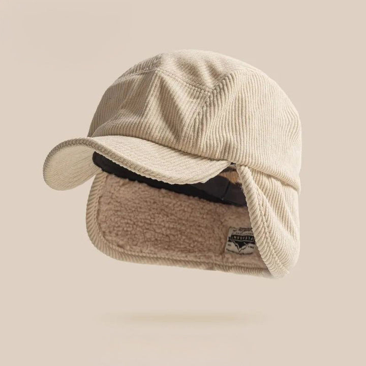 CozyFlaps - Ribbed Cap With Earflaps