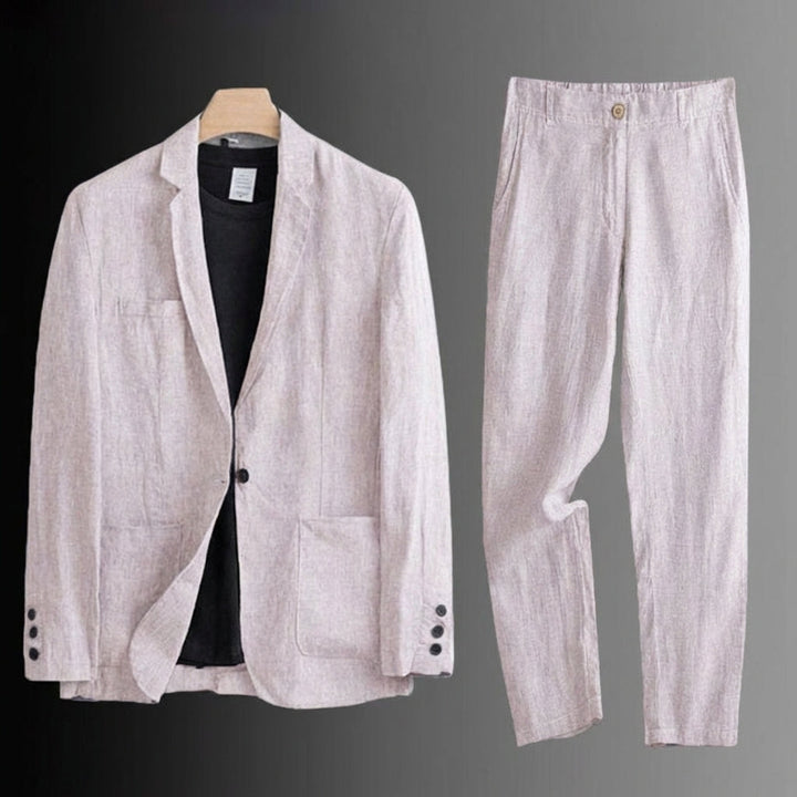 Sverrir - Linen Two Piece Suit