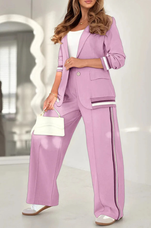 Rilinda - Long Sleeve Two Piece Set