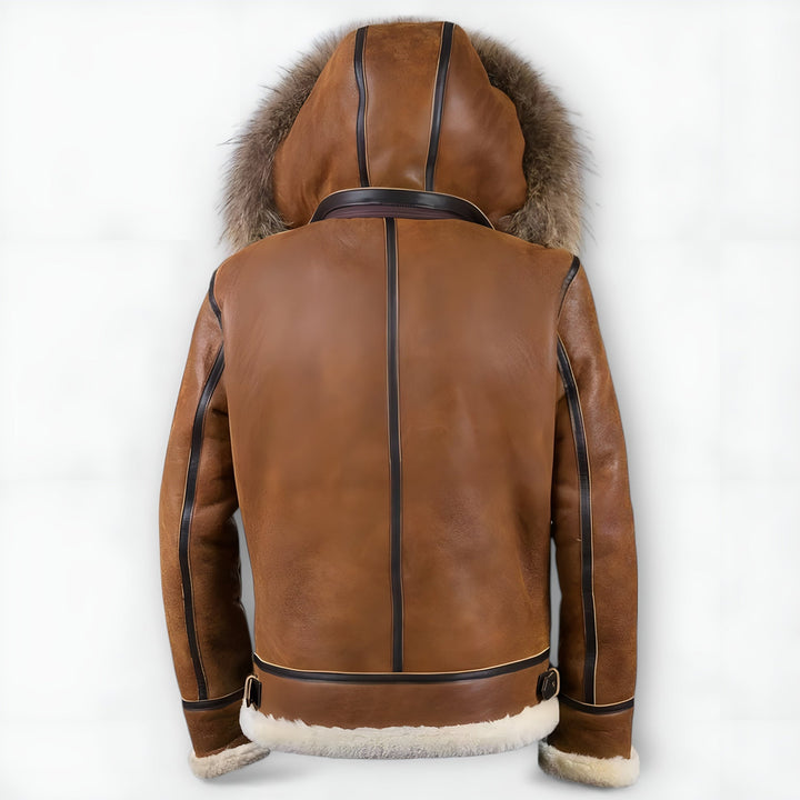 Grantham - Bomber Jacket with Fur Hood