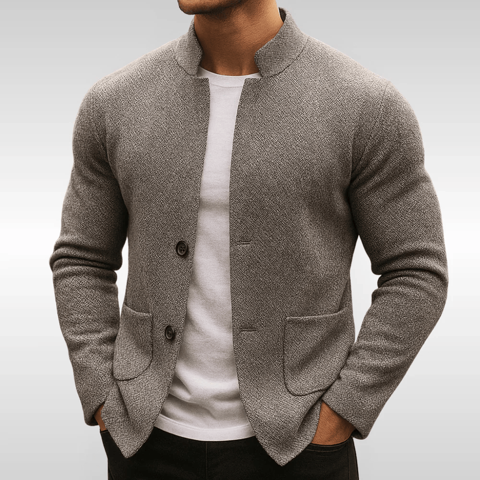 Sverker - Textured Knit Vest
