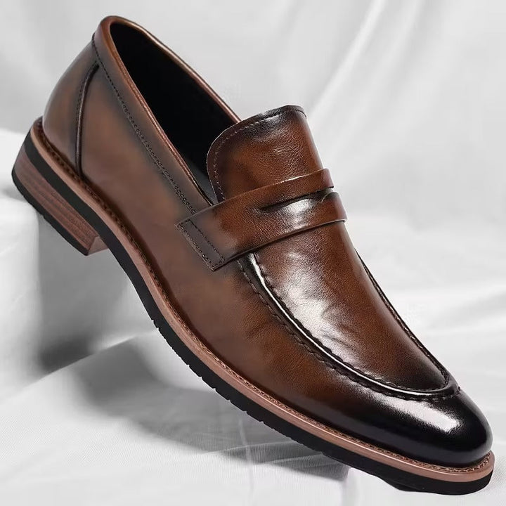 Rayan - Orthopedic Non-Slip Leather Shoes