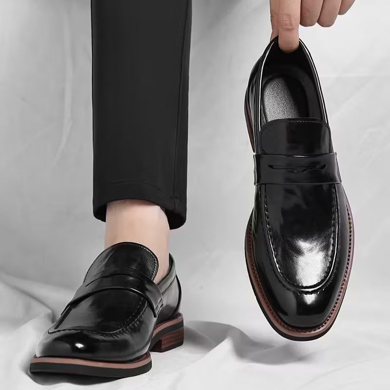 Rayan - Orthopedic Non-Slip Leather Shoes