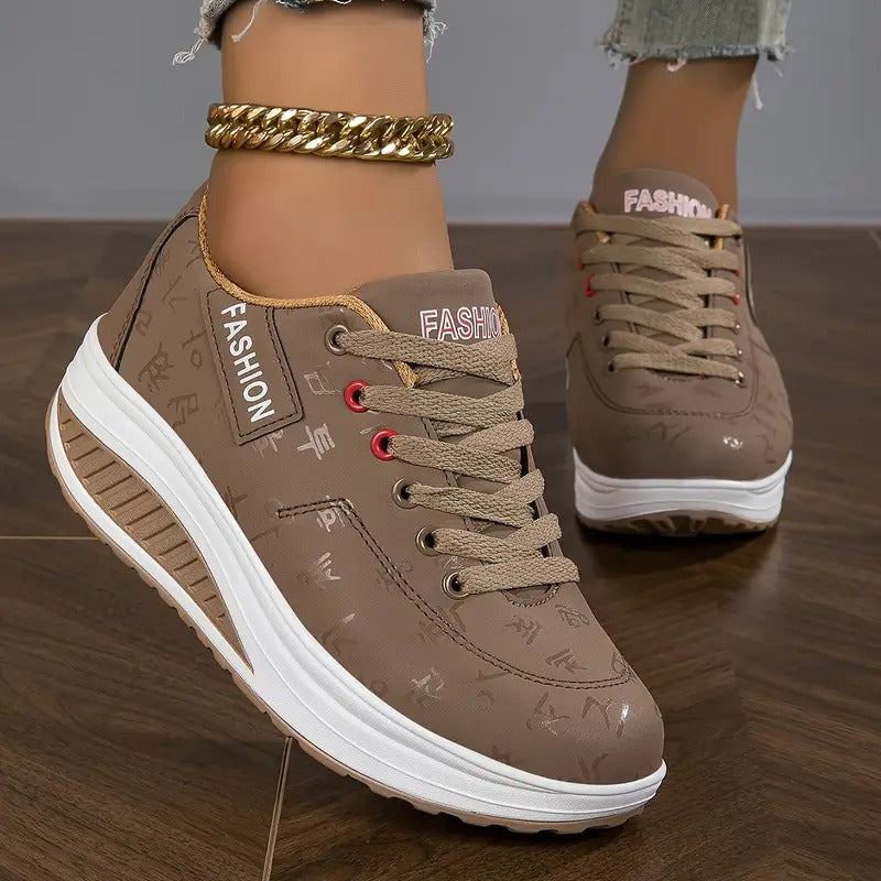 Godwina - Orthopedic Lace Up Sneaker