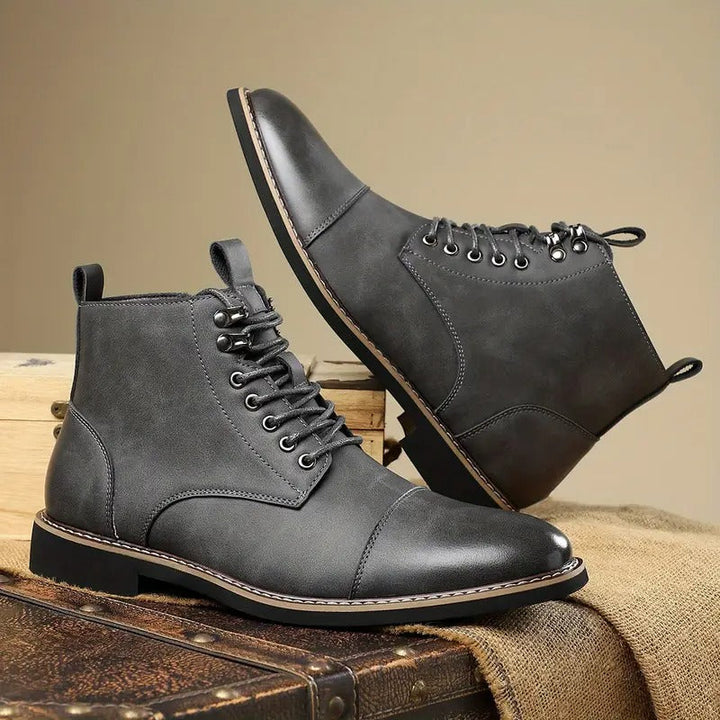 Sjaak - Leather Orthopedic Boots