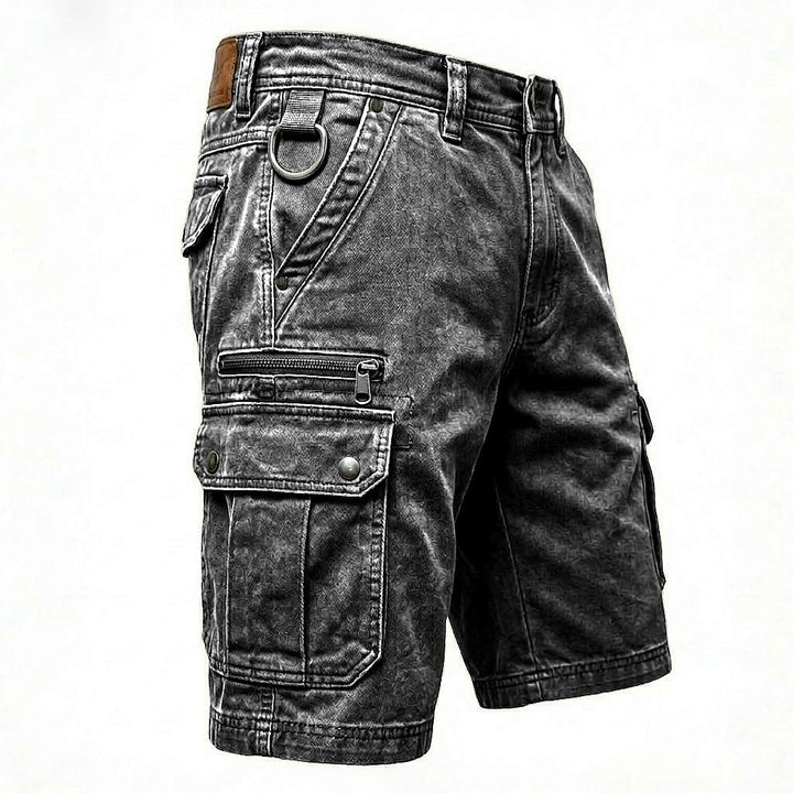 Pezeshkian - Stylish Denim Cargo Shorts