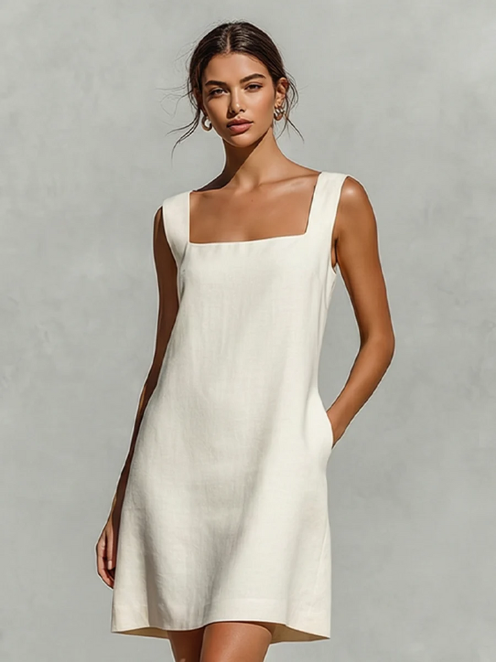 Loren - Sleeveless A Line Mini Dress