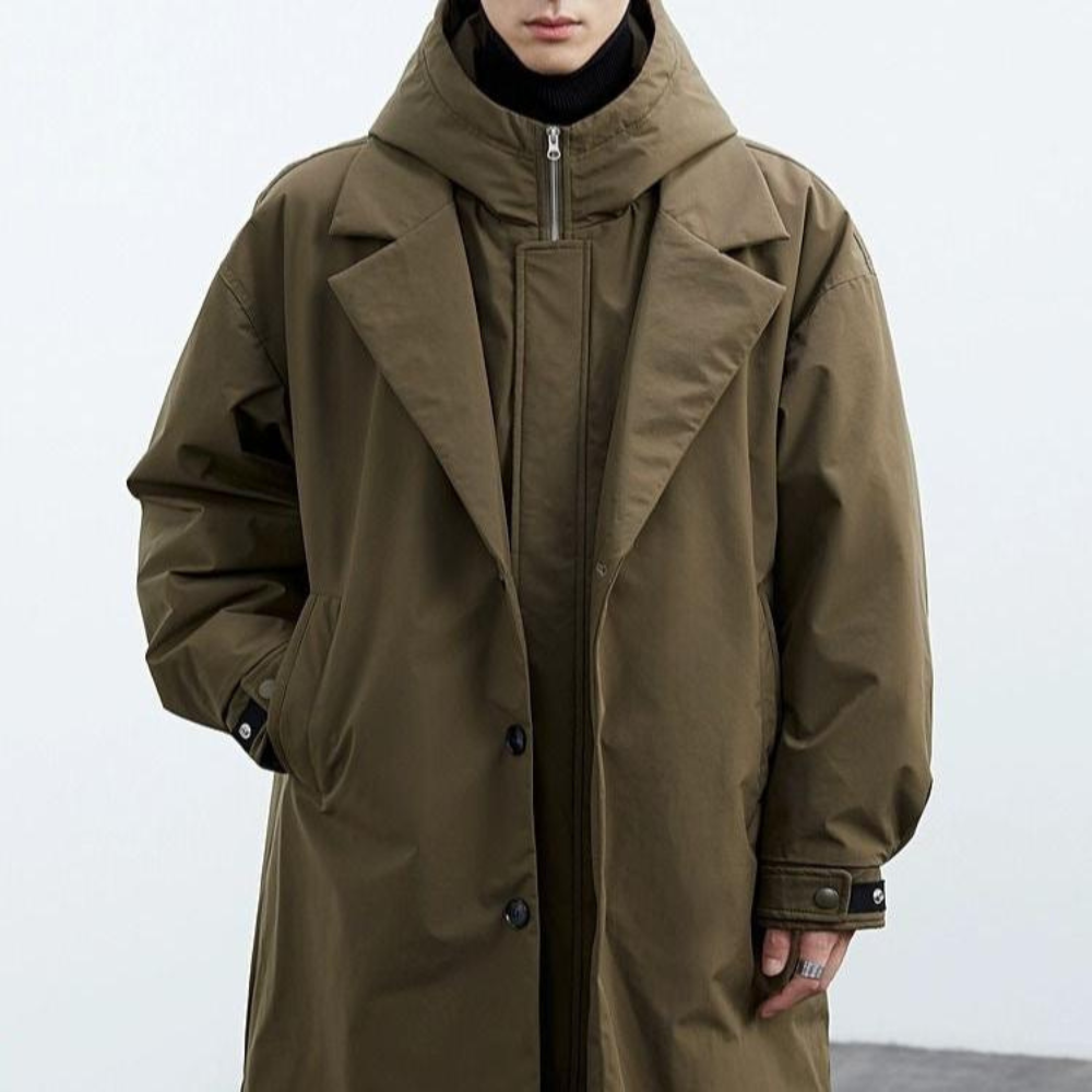 Broman - WaterProof Hooded Jacket With Pockets