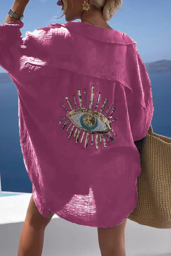 Eliza - Horus Oversized Cotton Shirt