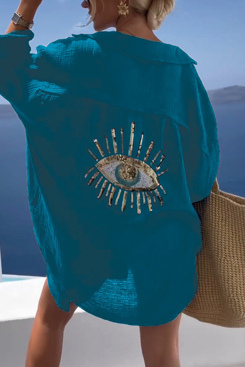 Eliza - Horus Oversized Cotton Shirt