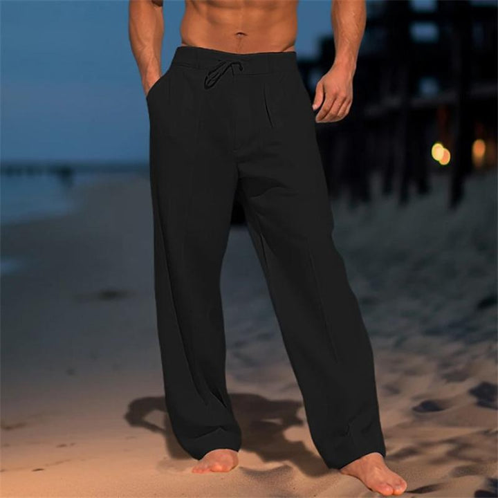 Andrei - Plain Linen Trouser