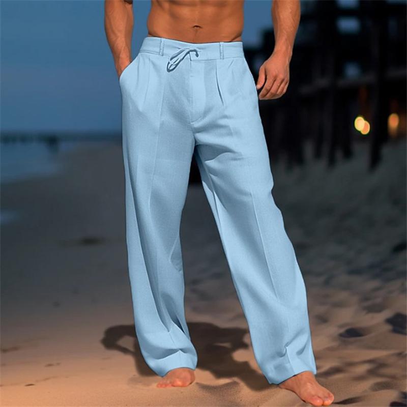 Andrei - Plain Linen Trouser