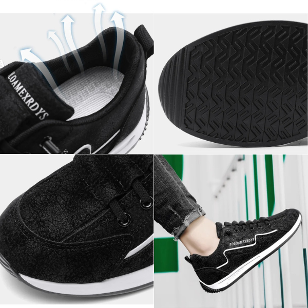 Francesco - Comfortable Lace-Up Sneaker