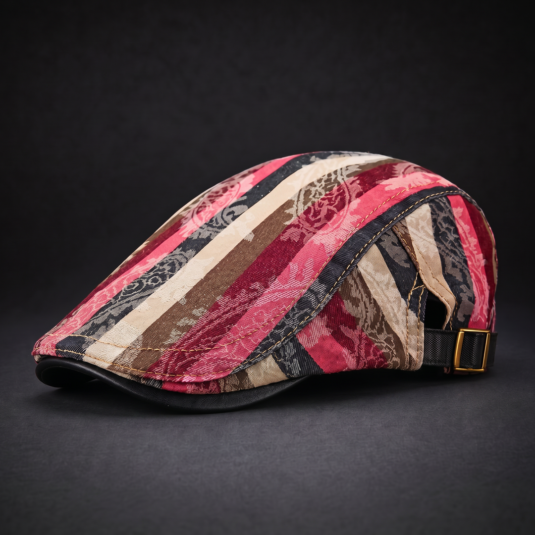 Leoan - Vintage Pattern Flat Cap
