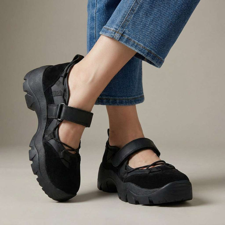 Wylma - Chunky Sole Trainers with Velcro Strap