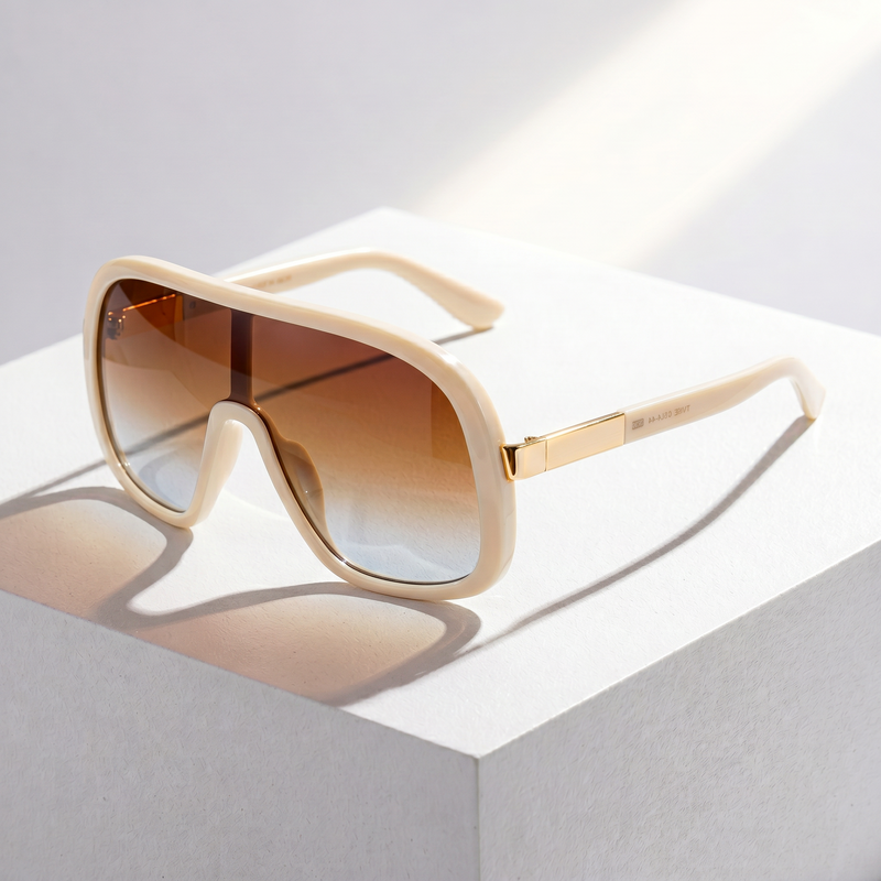 LumaVex - Shield Sunglasses With Broad Tinted Lens