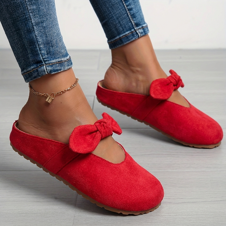 Minaya - Bow Strap Mule Clogs