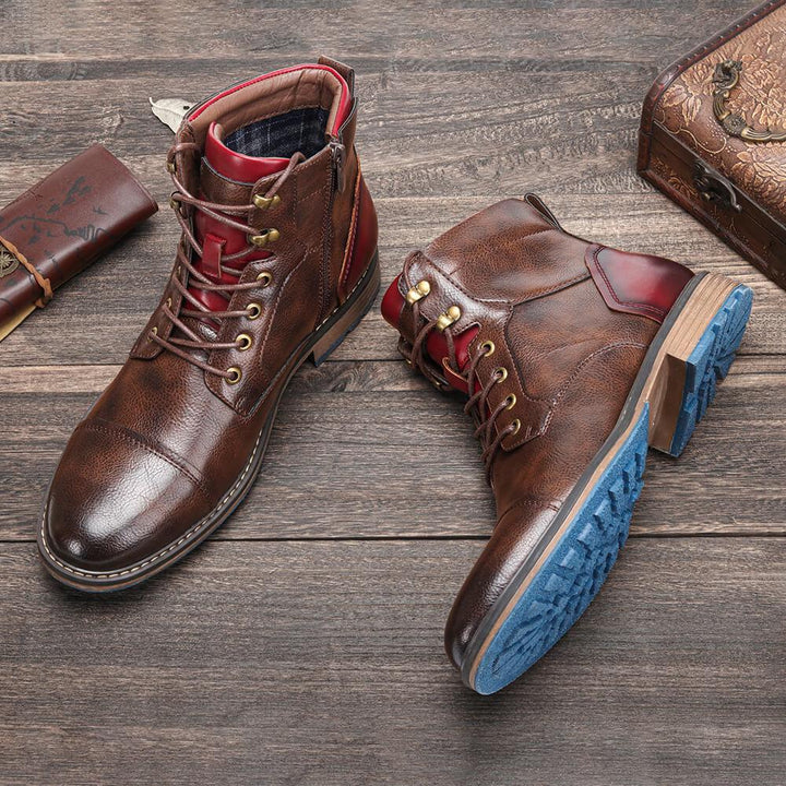 Bjarni - Handcrafted Premium Leather Oxford Boots