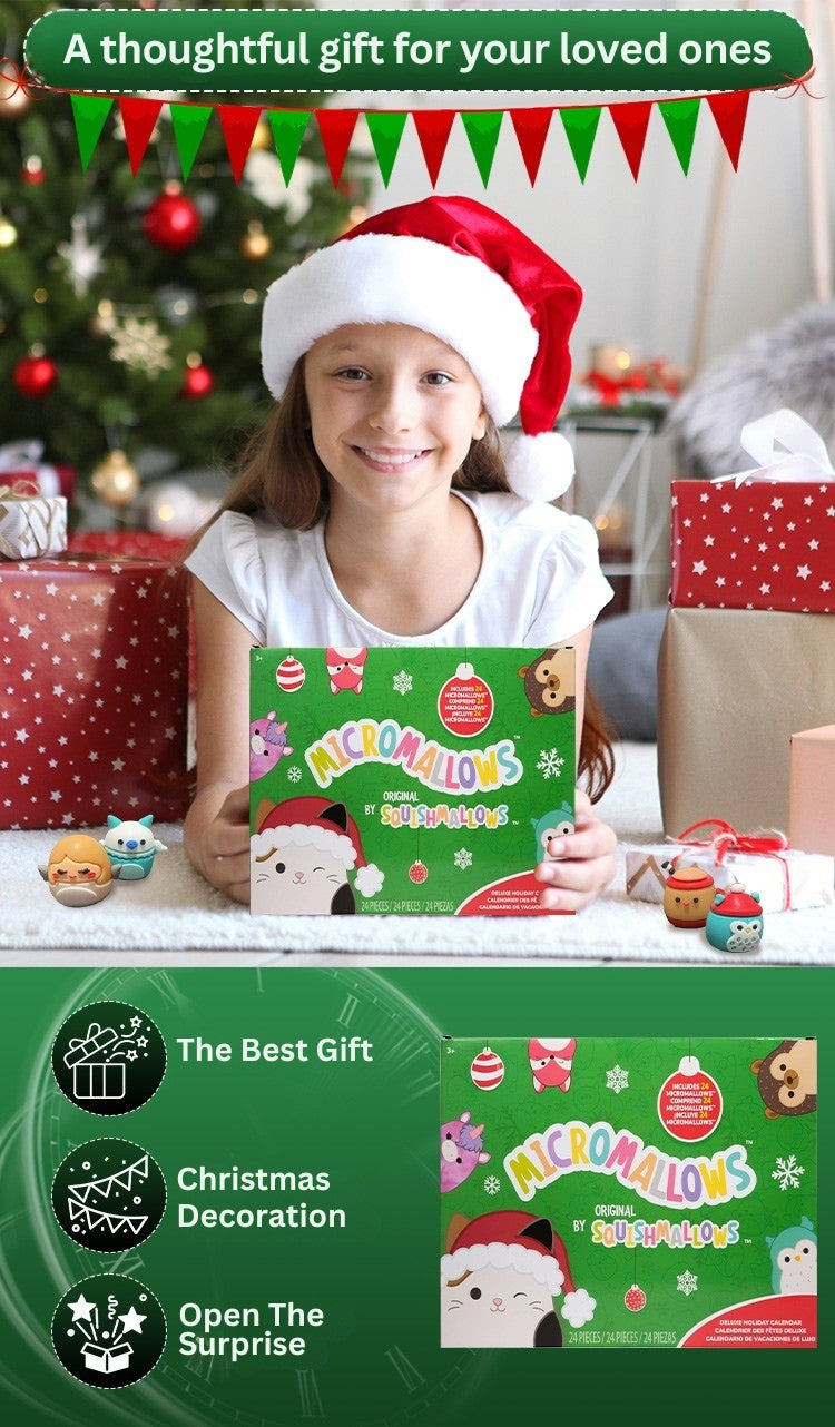 FestiveFuzzies - Christmas Advent Calendar With Plush Doll