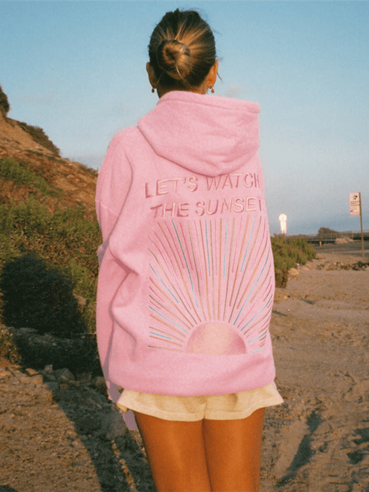 Norvile - Trendy Sunset Hoodie