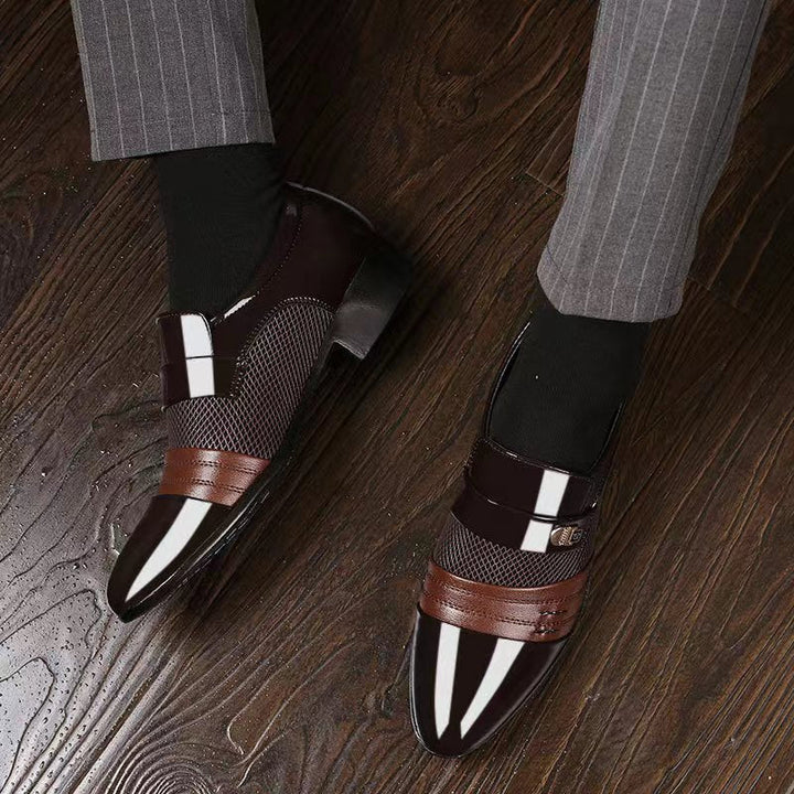 Vicente - Premium Glossy Formal Shoes