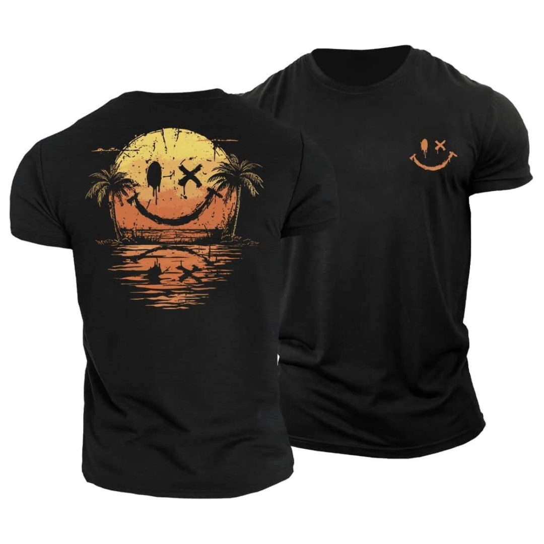 Sammie - Summer Smiley Sea T-Shirt