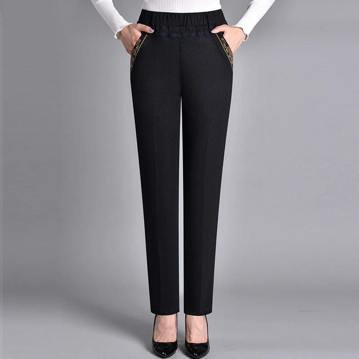 Sofiya - Casual Slim Fit Jeans With Side Pocket