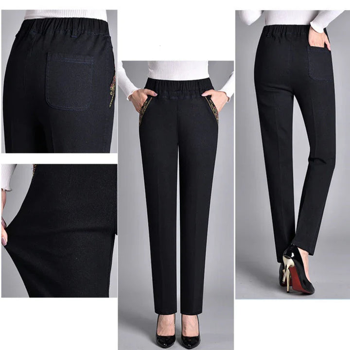 Sofiya - Casual Slim Fit Jeans With Side Pocket