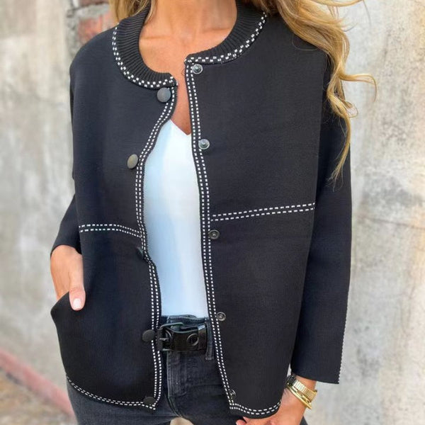 Eleanor - Cardigan with Button Placket