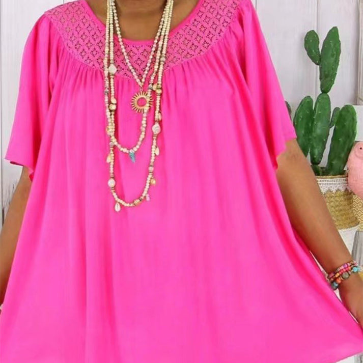 Naoriyah - Casual Short Sleeve Top