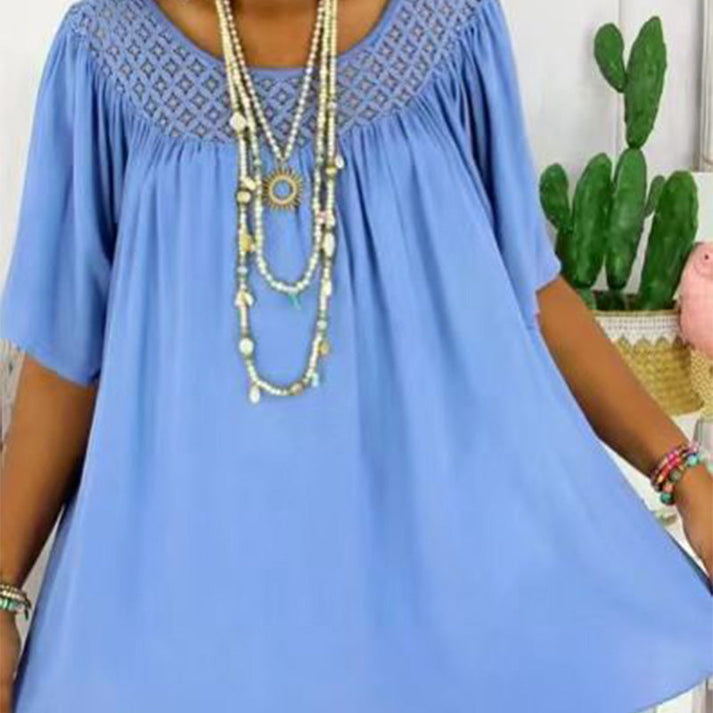 Naoriyah - Casual Short Sleeve Top