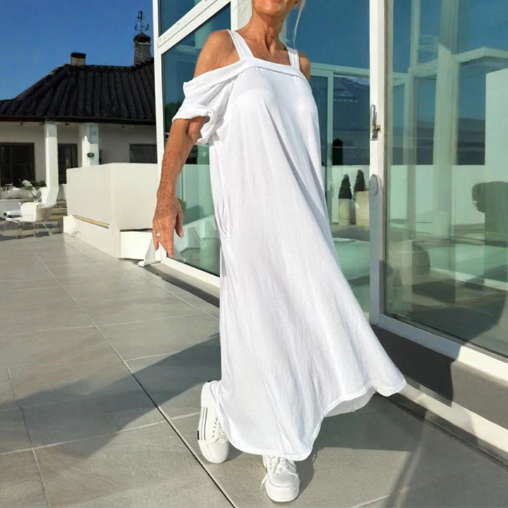 Mariyana - Off Shoulder Maxi Dress
