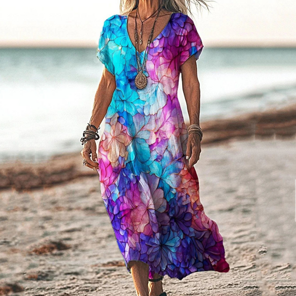 Lovisa - Short Sleeves Dress With Print