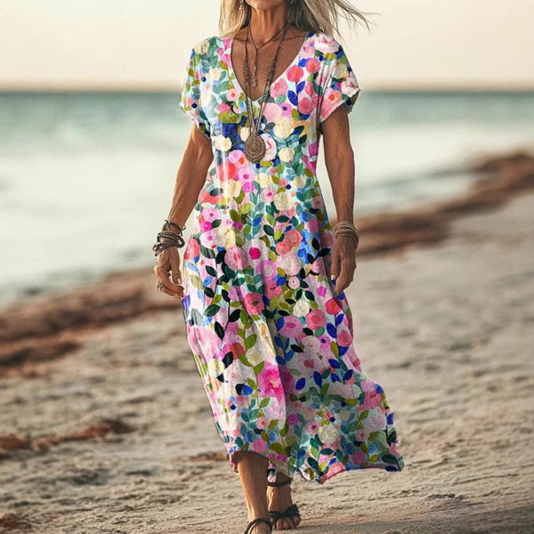 Lovisa - Short Sleeves Dress With Print