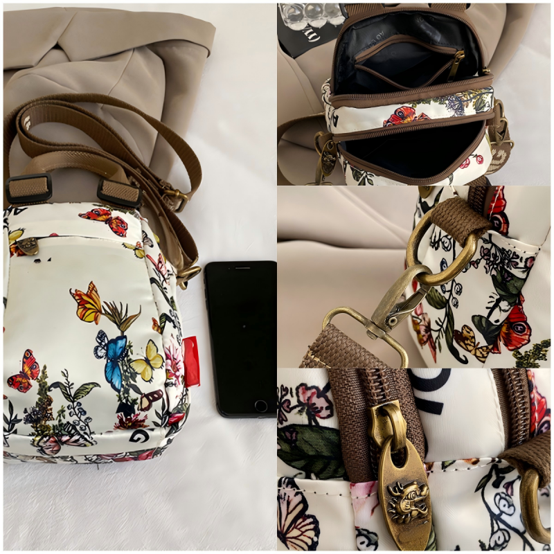 Sibella - Fashion Print Multi-layer Shoulder Bag