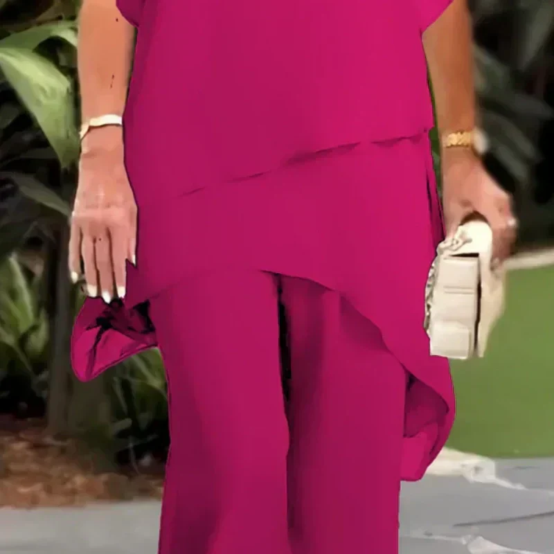 Panam - Wide Leg Trouser Set