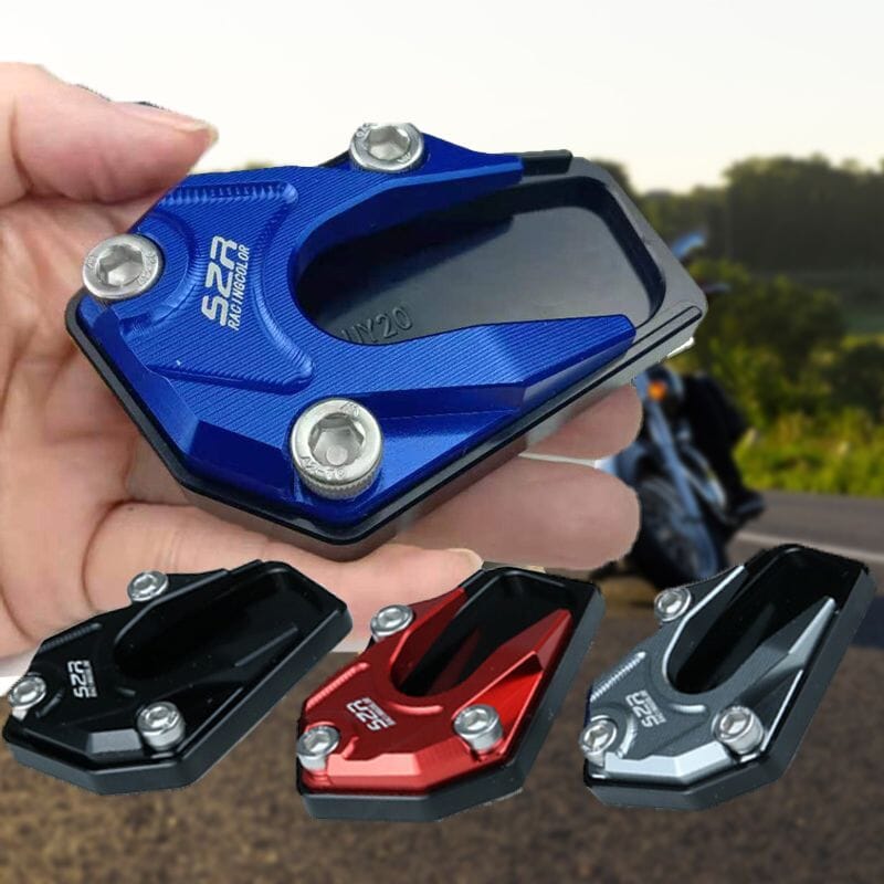BalanceGuard - Motorcycle Side Stand Extension Plate Foot Support Pad