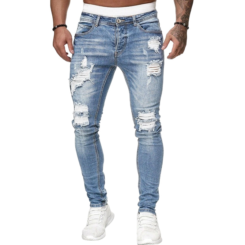 Kuzma - Stylish Distressed Skinny Jeans