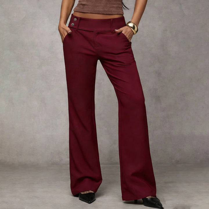 Fanny - Elegant Trousers With a Flared Leg