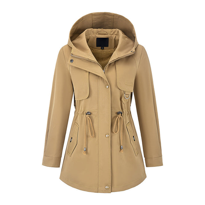 Opheiletta - Windproof Hooded Zipper Jacket