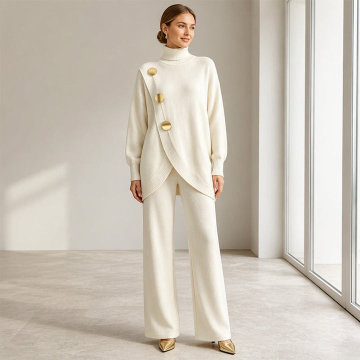 Raffavene - Elegant Knitted Two-Piece Set