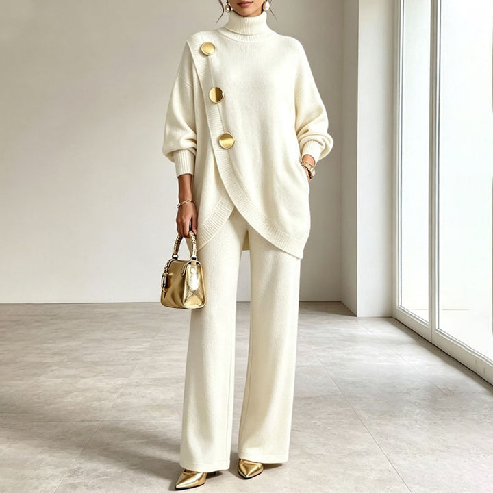 Raffavene - Elegant Knitted Two-Piece Set