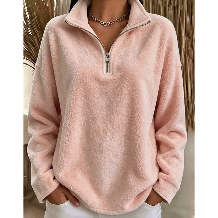 Voltglide - Fleece Pullover With Half Zip and Collar
