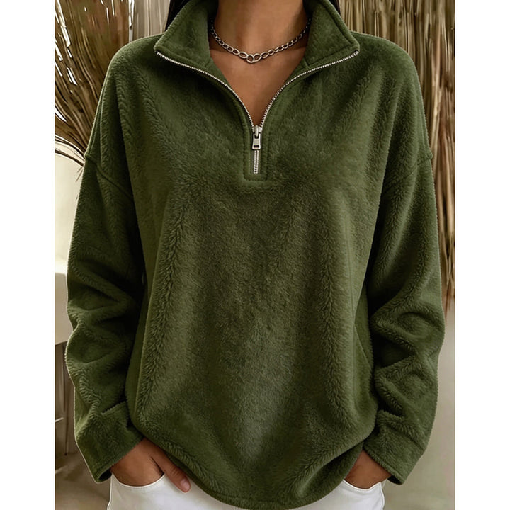 Voltglide - Fleece Pullover With Half Zip and Collar