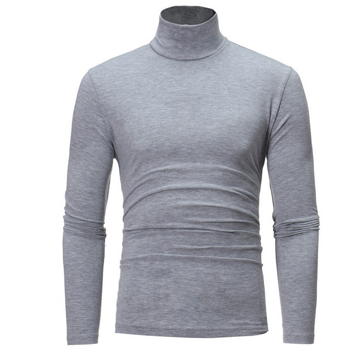 Laurita - Fitted Faux Turtleneck Top